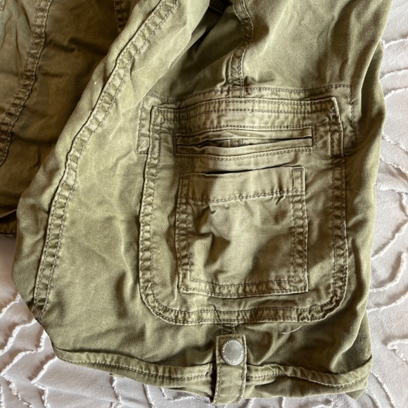 NWOT American Eagle Railroad Baggy Overall Shorts - Picture 5 of 7